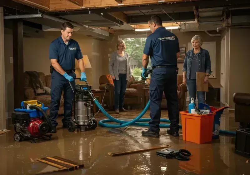 Basement Water Extraction and Removal Techniques process in Vineland, MN