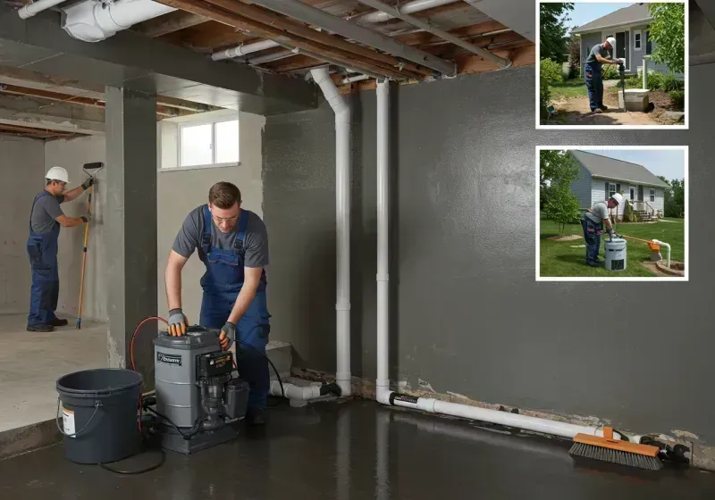 Basement Waterproofing and Flood Prevention process in Vineland, MN